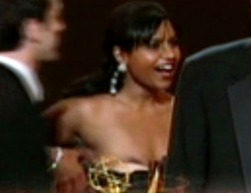 Best NipSlip Mindy Kaling at The 58th Annual Primetime Emmy Awards 